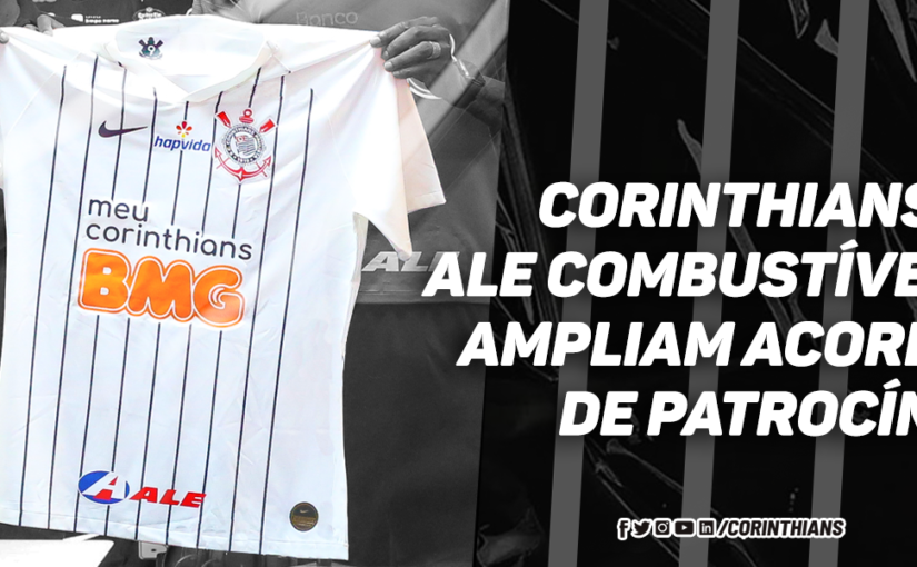 Corinthians e ALE Combustíveis renovam patrocínio