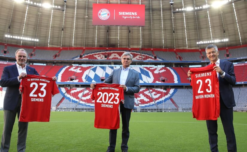 Bayern de Munique renova parceria com a Siemens até 2023