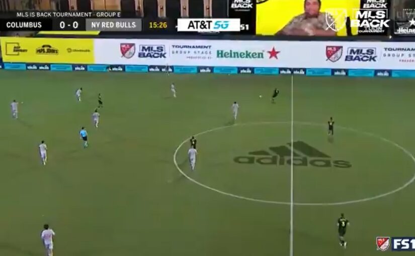 Com logotipo virtual no gramado, Adidas se destaca no retorno da MLS