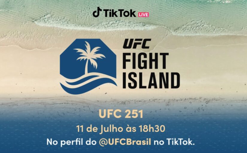 TikTok e UFC uniram forças para a inauguração da Ilha da Luta