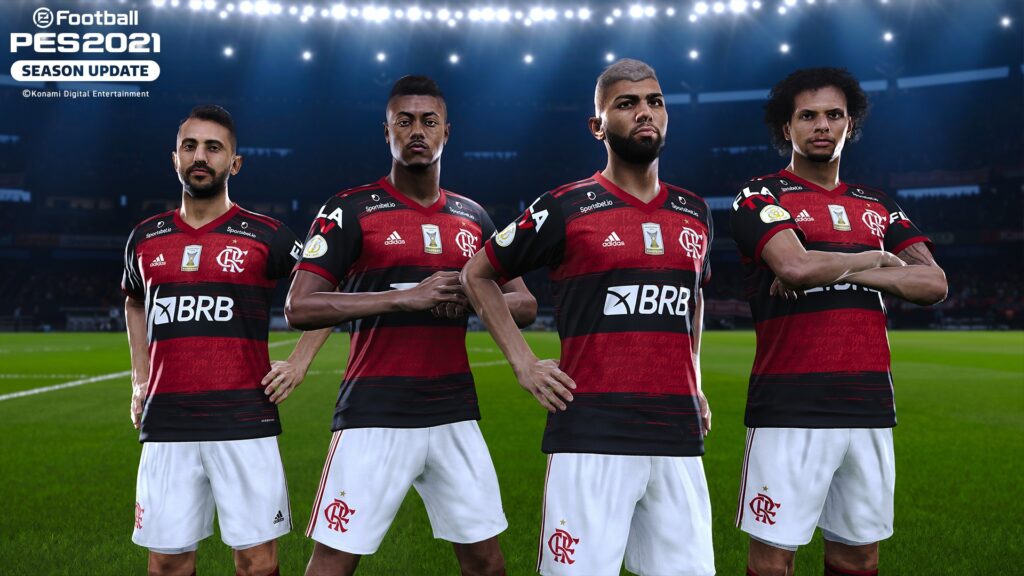 Após Corinthians e São Paulo, Konami renova com Flamengo para o Pro Evolution