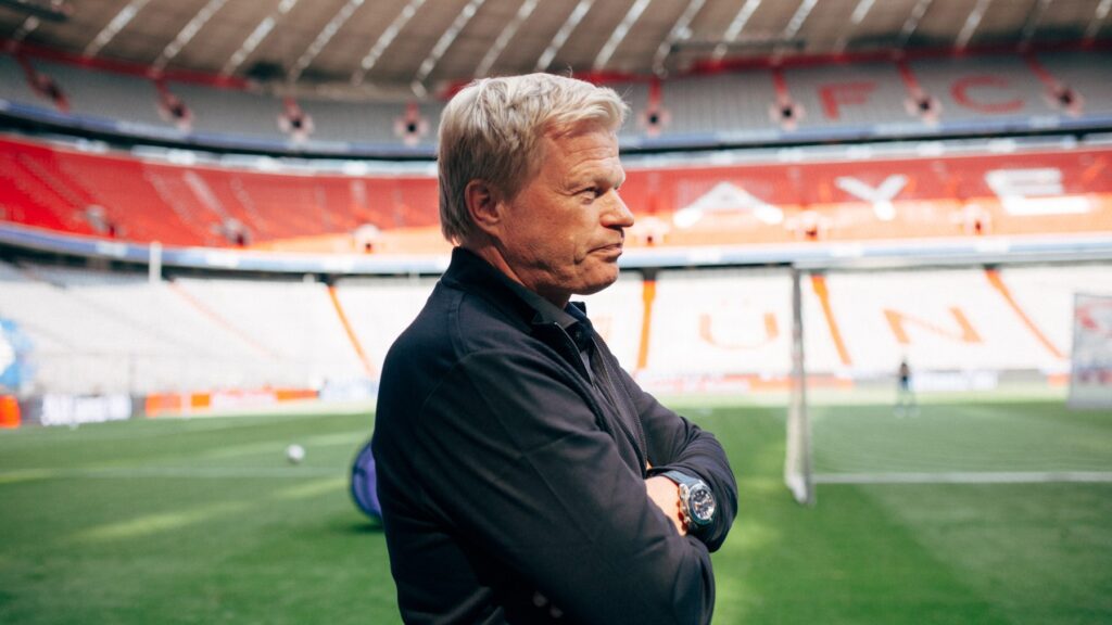 Oliver Kahn lidera projeto de inovação no Bayern de Munique