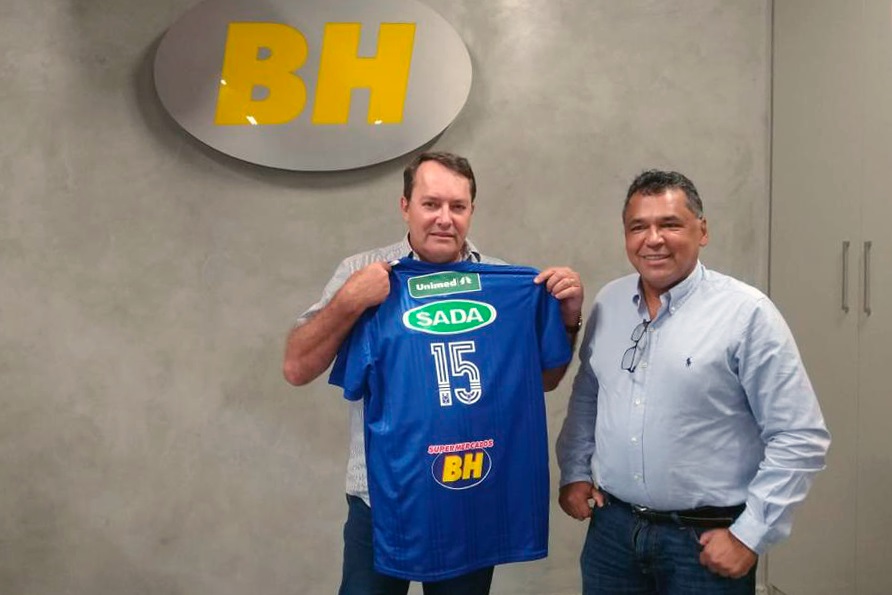 Supermercados BH é o novo patrocinador do Sada Cruzeiro