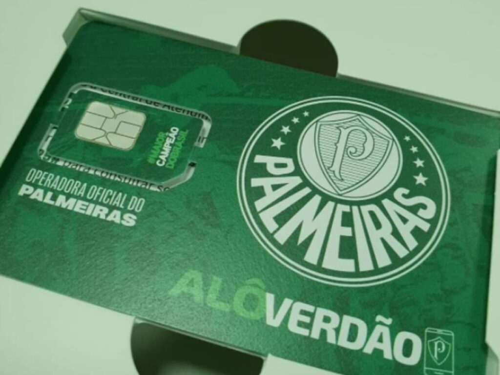 Palmeiras lançará operadora oficial de celulares