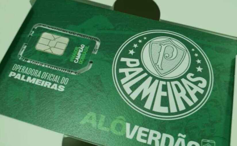 Palmeiras lançará operadora oficial de celulares