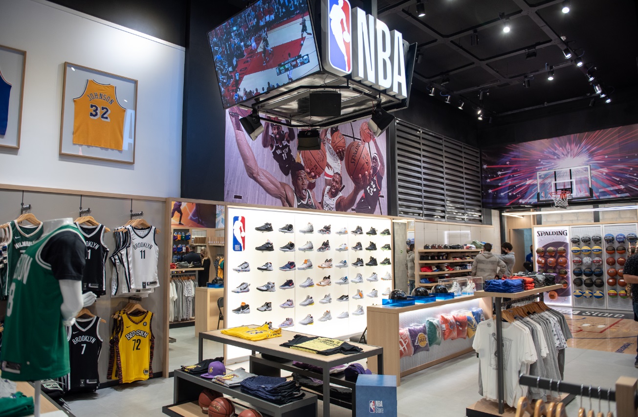 Megaloja NBA Store Arena será inaugurada no Morumbi Town Shopping -  Databasket