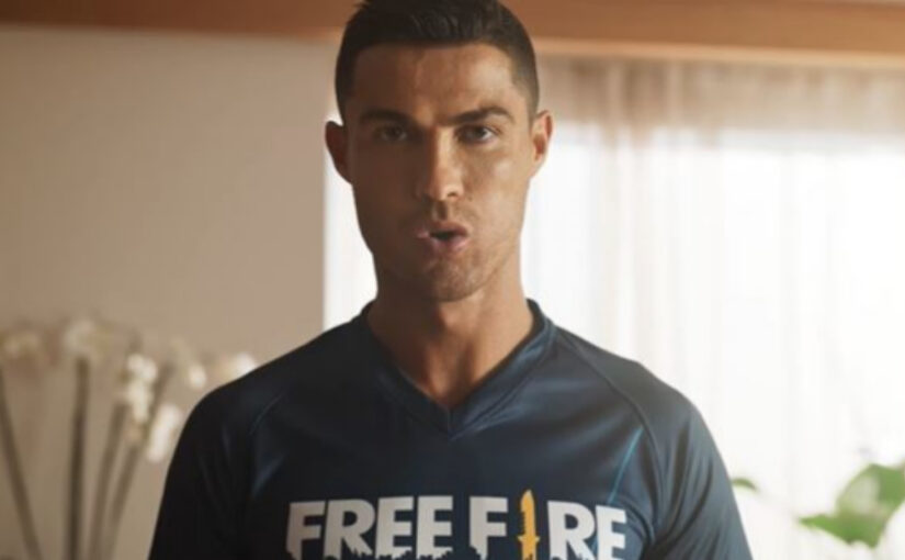 Cristiano Ronaldo é o novo embaixador e personagem do Free Fire