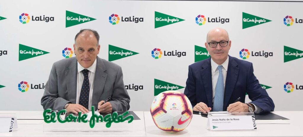 LaLiga renova com El Corte Inglés para a temporada de 2020-21