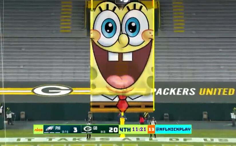 Com conteúdo infantil, Nickelodeon transmitirá jogo da NFL