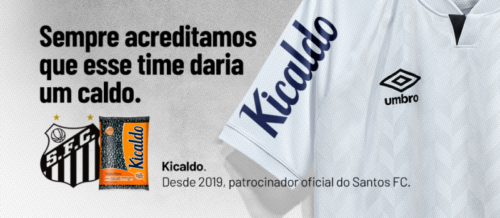 Kicaldo renova patrocínio ao Santos até o final de 2021