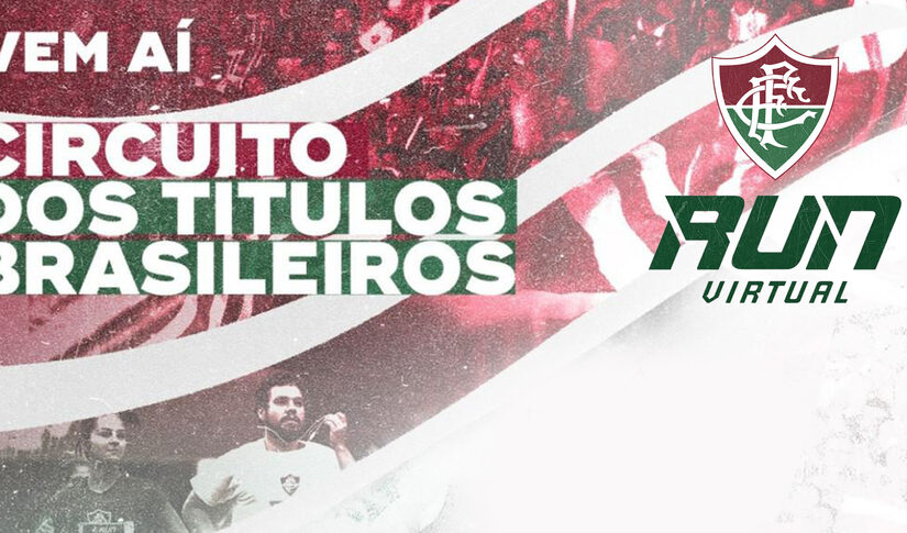 Corrida virtual do Fluminense celebra os seus quatro títulos brasileiros