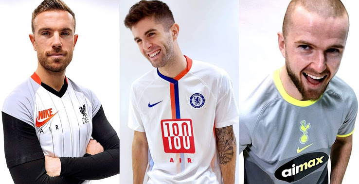 Inspirada no Air Max, Nike lança camisas para Tottenham, Chelsea e Liverpool