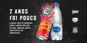 Bebidas Poty renova patrocínio ao Corinthians até 2023