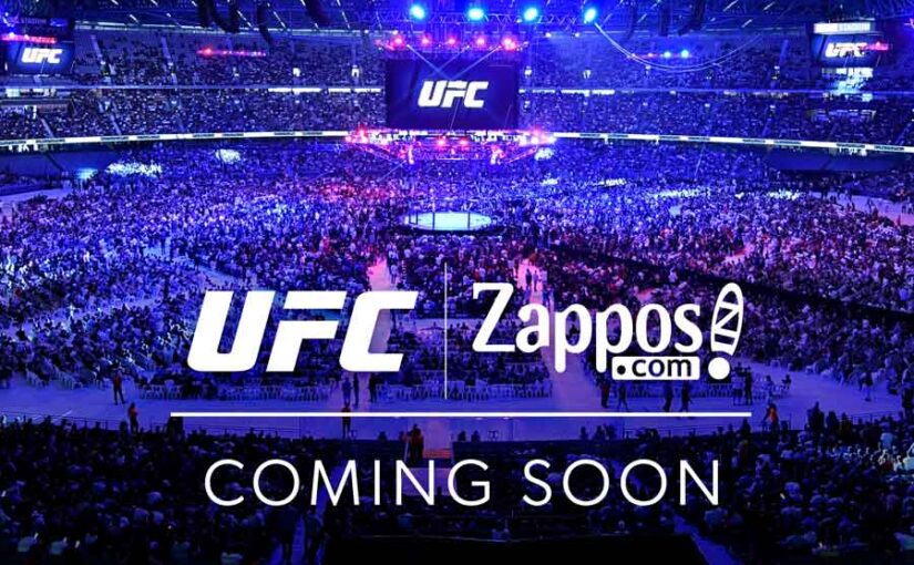 UFC fecha parceria com a Zappos