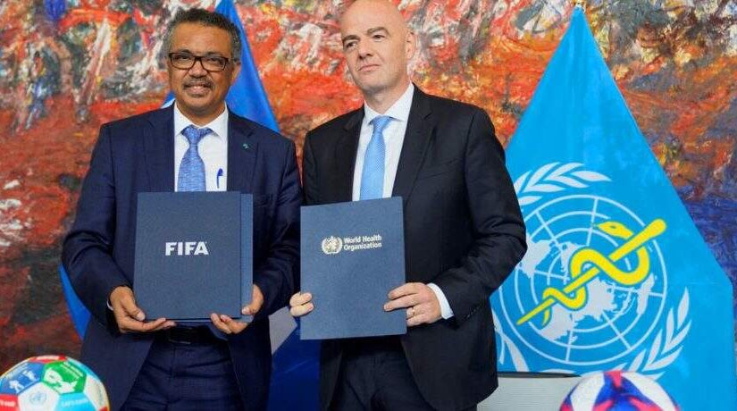 FIFA une forças com a OMS em campanha contra coronavírus