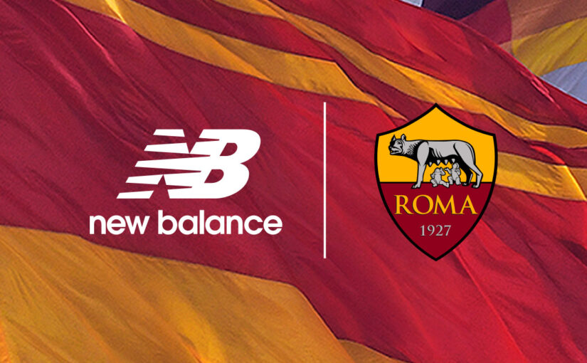 AS Roma anuncia New Balance como nova patrocinadora