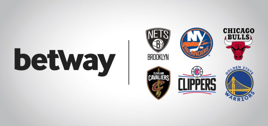Casa de apostas esportivas Betway fecha com equipes da NBA e NHL