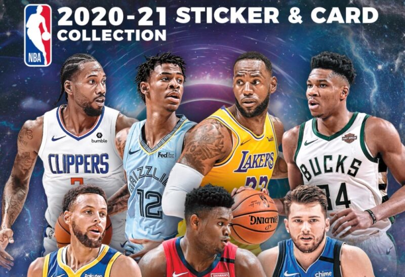 NBA e Panini lançam álbum de figurinhas da temporada 2020/21