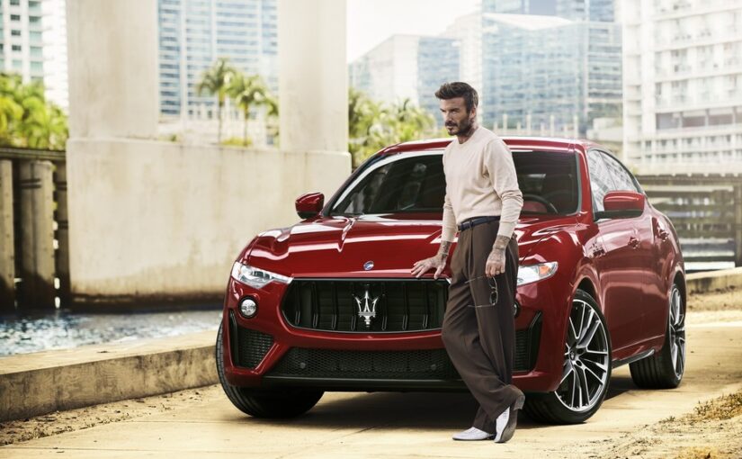 David Beckham é o novo embaixador da Maserati