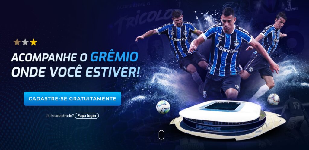Grêmio lança plataforma Grêmio Play