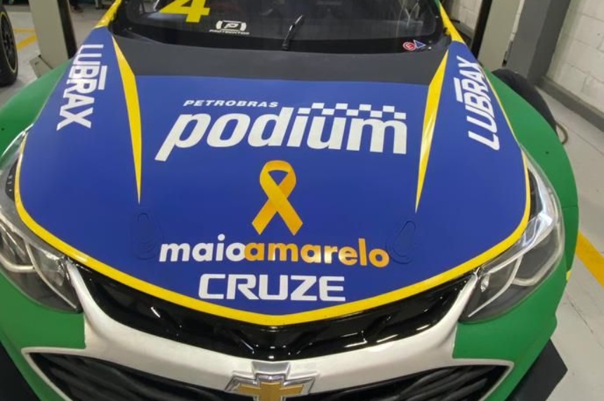 Podium Stock Car Team chega a Interlagos com ações para o Maio Amarelo