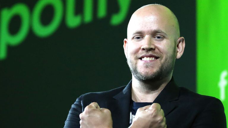 CEO do Spotify diz que dono do Arsenal rejeitou sua proposta