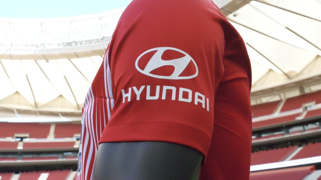 Atlético de Madrid renova com Hyundai por mais uma temporada