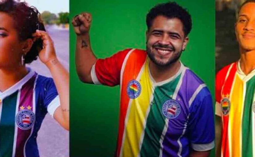Bahia lança “Manifesto LGBT” e nova camisa nas cores do arco-íris