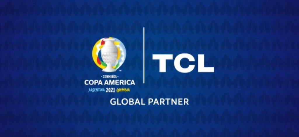TCL seguirá na Copa América 2021