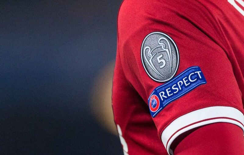 Uefa libera patrocínio na manga da camisa nos torneios europeus