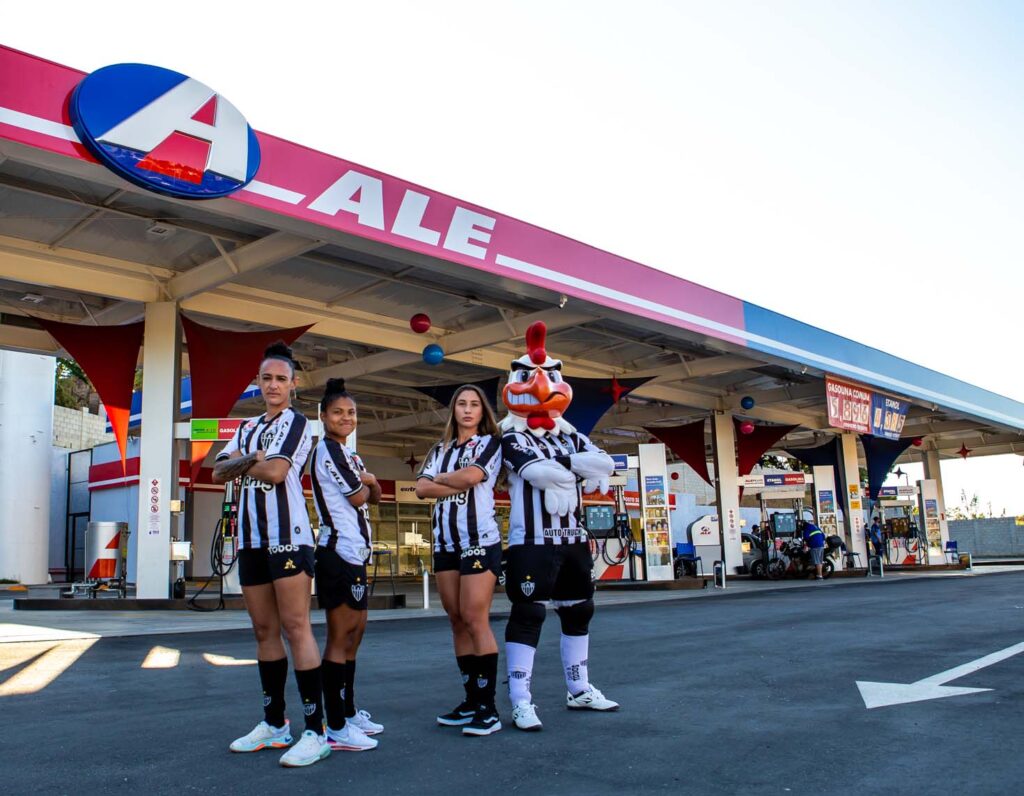 ALE Combustíveis patrocina equipe feminina do Atlético Mineiro