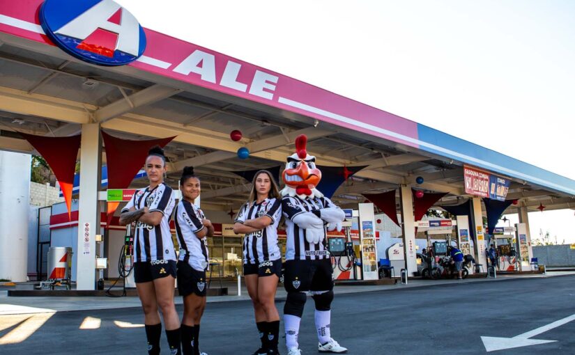 ALE Combustíveis patrocina equipe feminina do Atlético Mineiro
