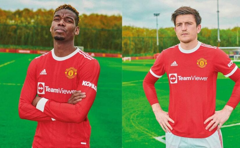 Adidas une passado e modernidade na nova camisa do Manchester United