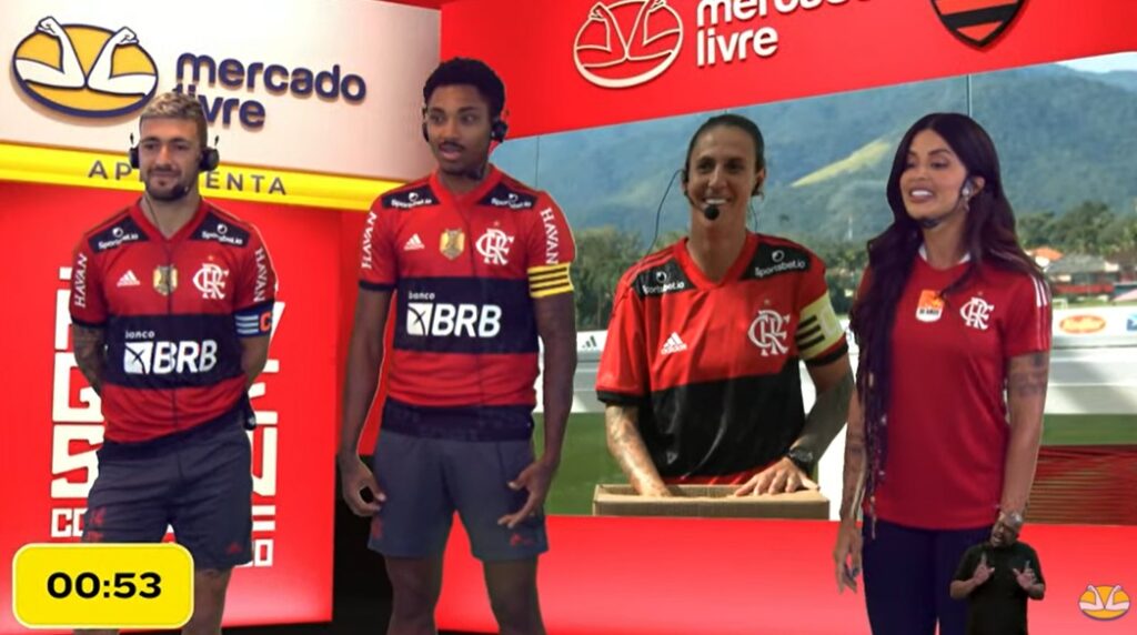 Para ativar Dia dos Pais, Flamengo e Mercado Livre criam FlaTV Game Show