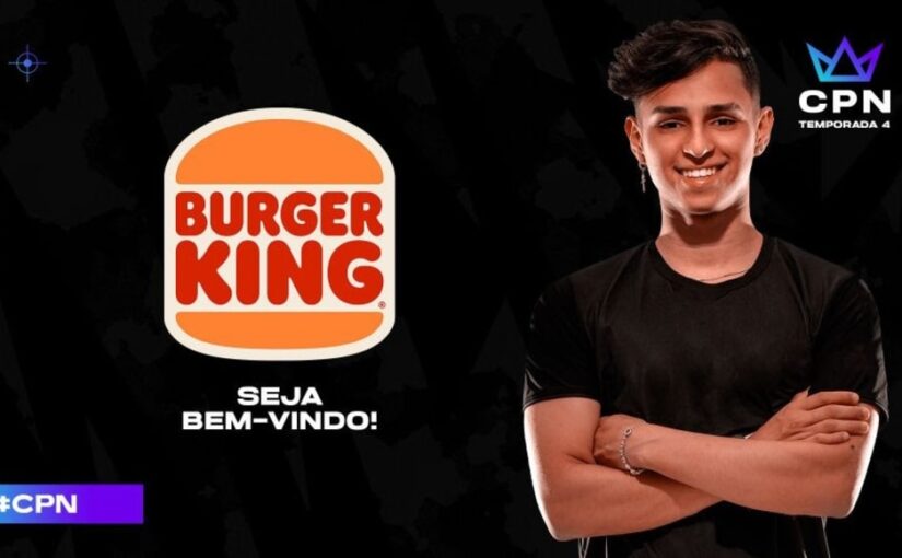 Burger King investe nos eSports com patrocínio a torneio de Free Fire