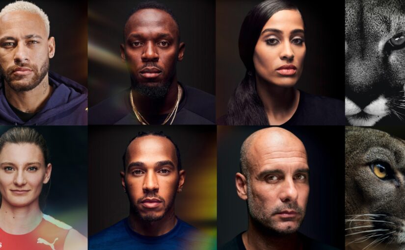 PUMA lança campanha com Neymar, Bolt, Guardiola e Hamilton