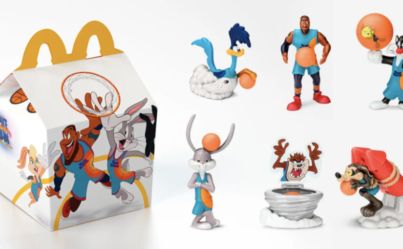 McDonald’s terá brinquedos do novo Space Jam no McLanche Feliz