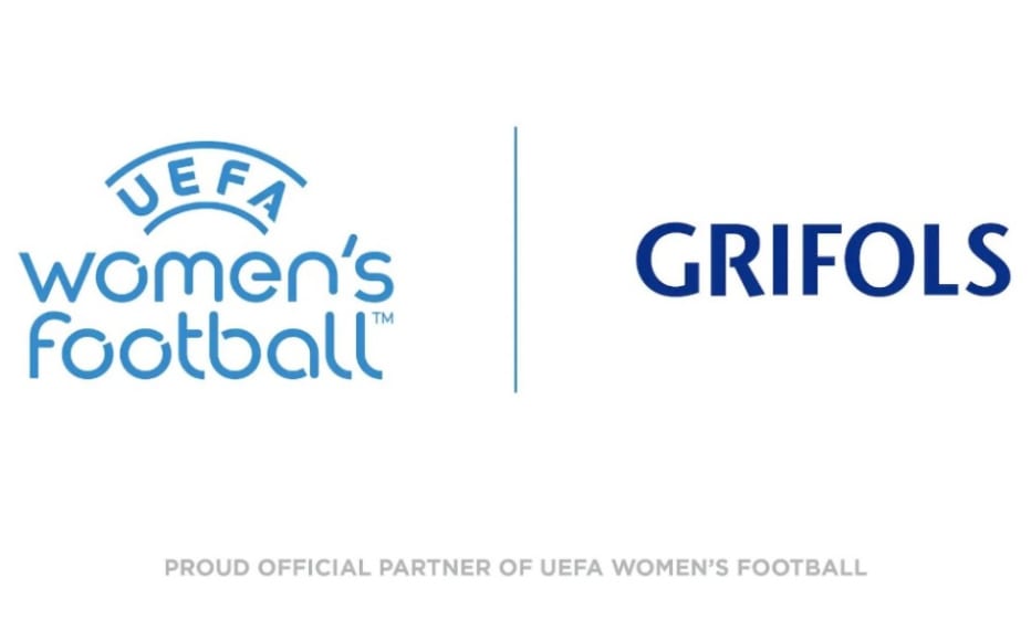 Uefa fecha com farmacêutica Grifols para o futebol feminino