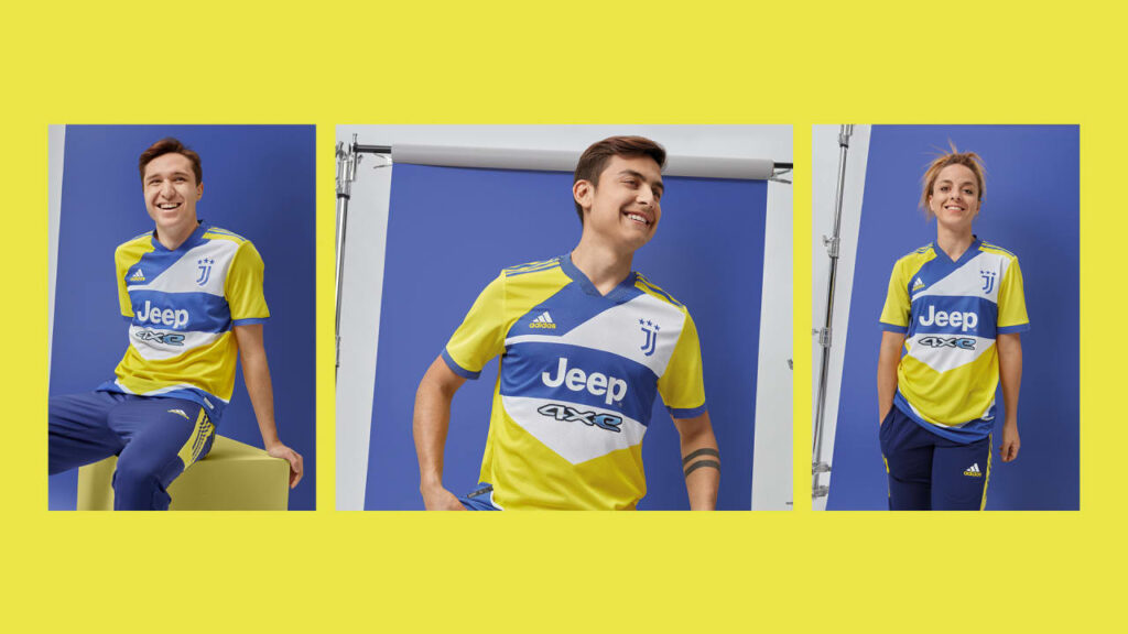 adidas lança uniforme 3 da Juventus