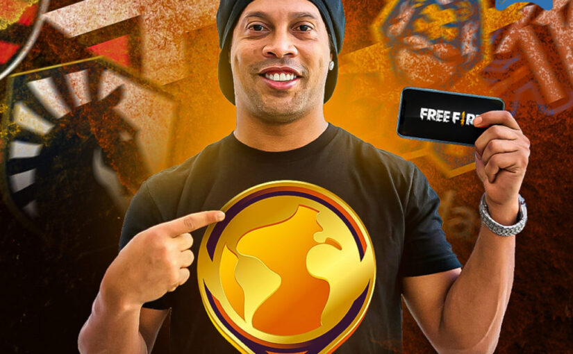 Ronaldinho Gaúcho foca em comunidade gamer com Copa R10 de Free Fire