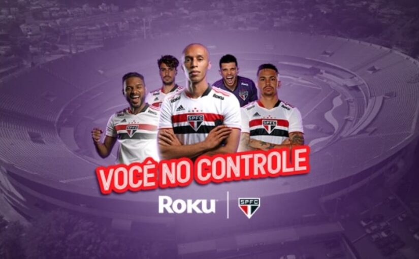 São Paulo fecha patrocínio com empresa de streaming Roku