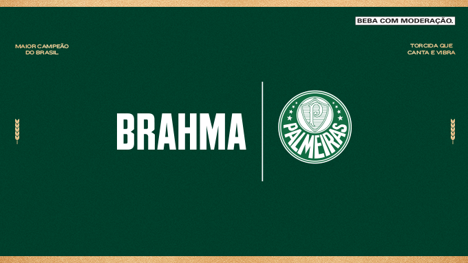 Com futebol feminino, Brahma e Palmeiras renovam acordo de patrocínio