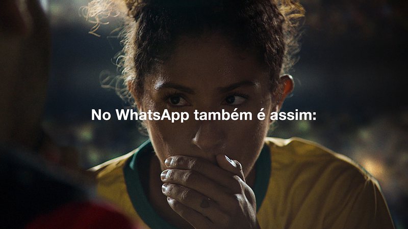 WhatsApp utiliza futebol da Globo e influenciadores para falar sobre privacidade