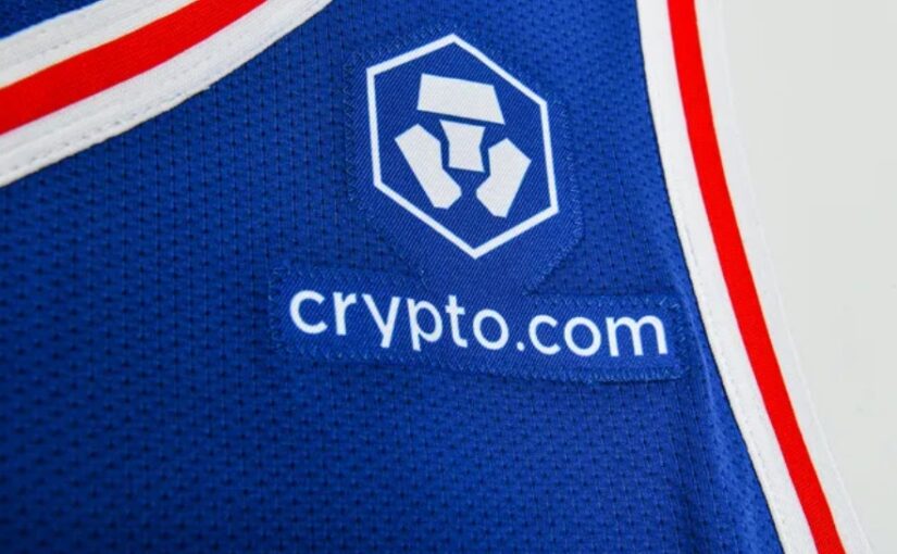 Crypto.com é a nova patrocinadora de camisa do Philadelphia 76ers