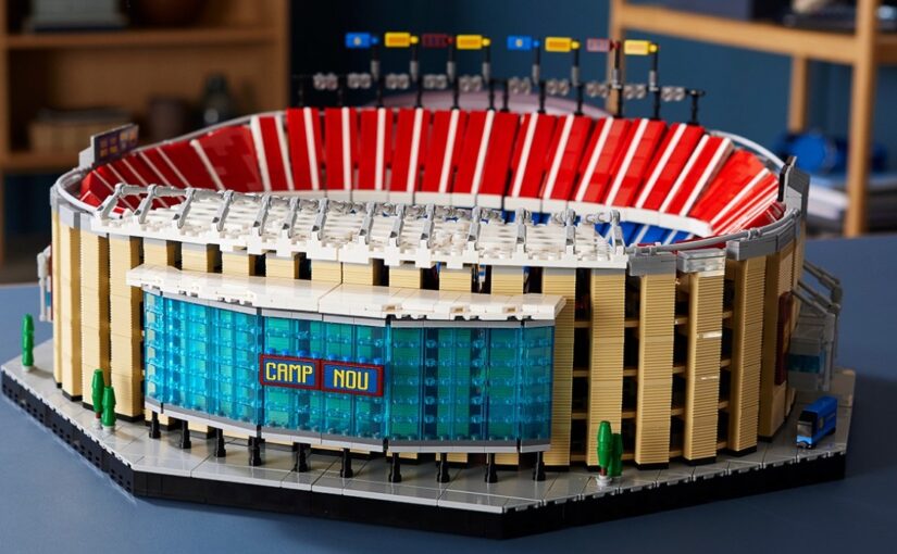 FC Barcelona anuncia parceria com LEGO e lança versão do Camp Nou