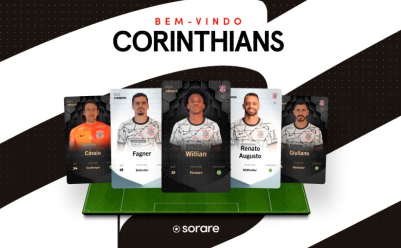 Corinthians avança no mercado cripto e lança NFTs colecionáveis com Sorare