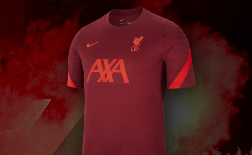 AXA promove campanha para corretores de seguros com camisas do Liverpool FC