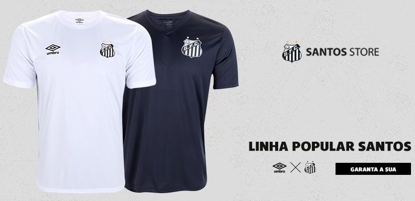 Com proximidade do Natal, Santos e Umbro lançam linha popular de camisas