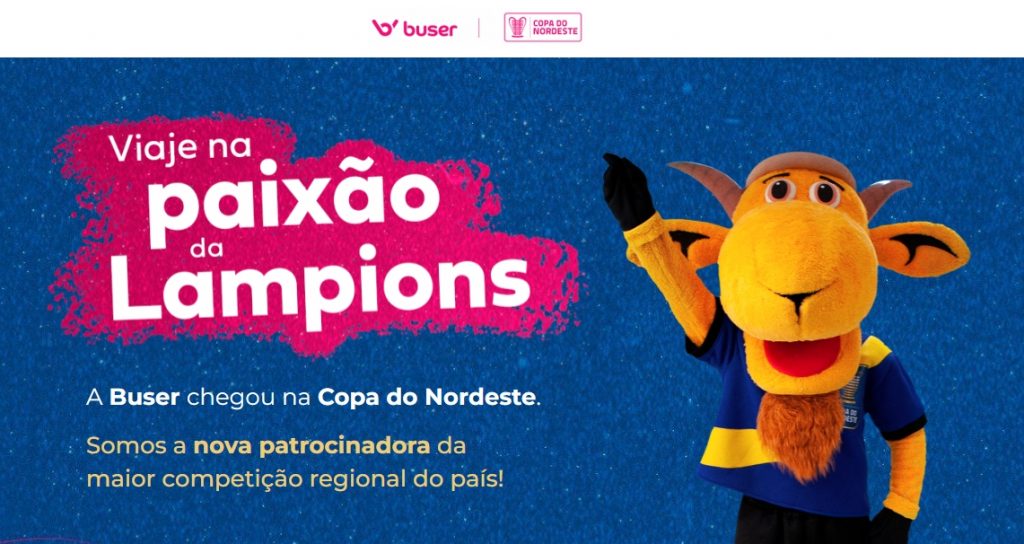 Buser ativa patrocínio à Copa do Nordeste com promoção a torcedores
