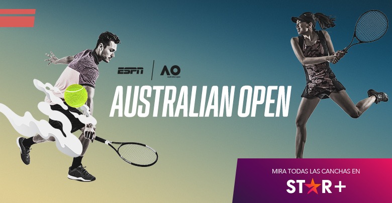 ESPN renova e segue sendo a casa do Australian Open no Brasil